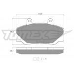 TOMEX Brakes Bremsbelagsatz, Scheibenbremse